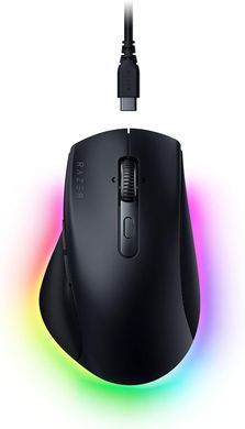 Мышь Razer Pro Click V2, RGB, USB-A/WL/BT, чёрный RZ01-03900100-R3M1 фото