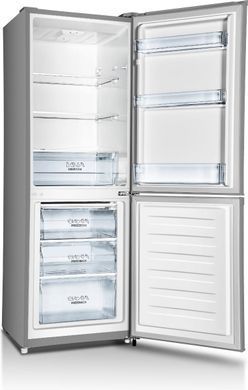 Gorenje Холодильник с нижн. мороз. камерой, 161х55х56см, 2 дв., 160(78)л, А+, механич.упр. , Зона св-ти, серый RK416EPS4 фото