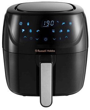Мультипечь Russell Hobbs SatisFry Air Medium, 1350Вт, чаша-4л, сенсорное управл., алюминий/пластик, черно-серый 27160-56 фото