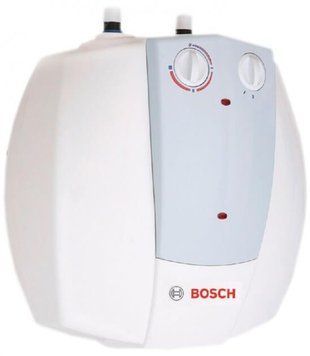 Водонагрівач електр. BOSCH компакт Tronic 2000 T Mini, 10л, 1,5кВт, монтаж під мийкою, мех. кер-ння, B, білий (319352) 7736504743 фото