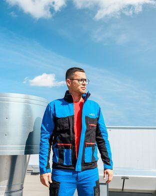 Рабочая куртка NEO TOOLS 81-215 HD+, 100 % хлопок, 275 г/м&sup2;, усиленные плечи, CE M
