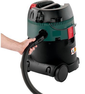 Metabo Пылесос профессиональный ASA 25 L PC, 1250Вт, 210мБар, бак 25л, 6.9кг 602014000 фото
