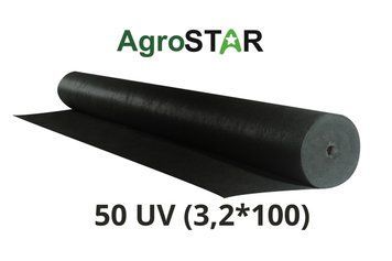 Агроволокно "AgroStar" 50 UV чорне (3,2*100)*