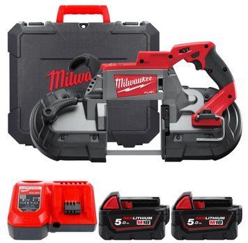 Пила стрічкова акумуляторна MILWAUKEE, M18 FUEL CBS125-502C 4933448195 фото