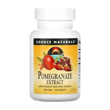 Pomegranate Extract 500mg - 60 tabs Source Naturals