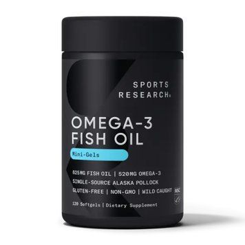 Omega-3 Fish Oil Alaska 625mg - 120 mini sgels Wiley's Finest / Омега-3 из Аляски (Мини-капсулы)