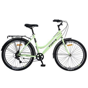 Велосипед FORTE CREED сталь.рама 19", колеса 26", зелений