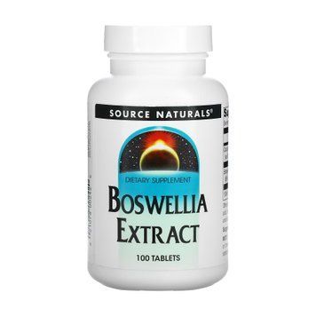 Boswellia Extract - 100 tabs Source Naturals