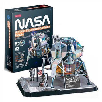 3D пазл CubicFun NASA Лунный модуль Орел миссии Аполлон-11 (DS1058h) dt_62729 фото