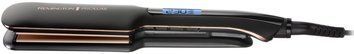 Remington Випрямляч PROluxe Midnight Wide Plate Straightener, темп.режимов-9, 150-230С, чохол, дісплей, кераміка, чорний (382576) S9150B фото