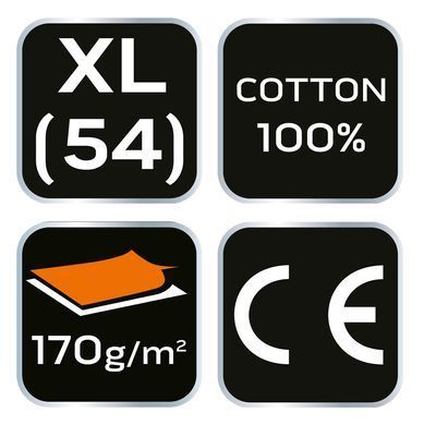 Фланелева сорочка Neo Tools 81-546 зелена у клітинку, 100% бавовна XL