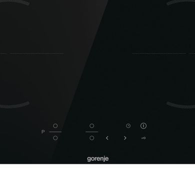 Gorenje Варильна поверхня індукційна, 60см, PowerBoost, TouchControl, чорний (379577) GI6401BSCE фото