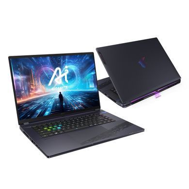 Gigabyte Ноутбук 16X 16.0 QHD 165Hz, Intel i7-13650HX, 16GB, F1TB, NVD4060-8, W11, черный AORUS_16X_9KG-43UAC54SH фото