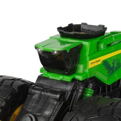 Игрушечный комбайн John Deere Kids Monster Treads 45 см с молотилкой и большими колесами (47329) dt_14113 фото