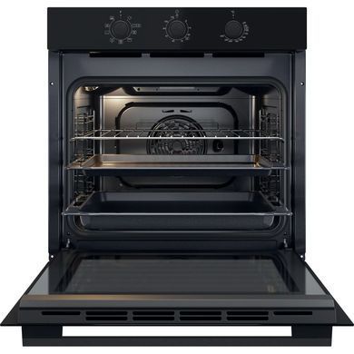 Whirlpool Духовой шкаф электрический, 71л, A, конвекция, черный OMK38HU0B фото