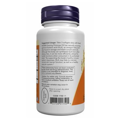 Evening Primrose 500mg - 100 sgels Now Foods