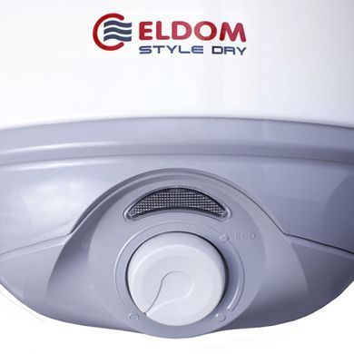 Водонагрівач Eldom Style DRY 80 SLIM 2x1.0 kW 72268WD 000003148 фото