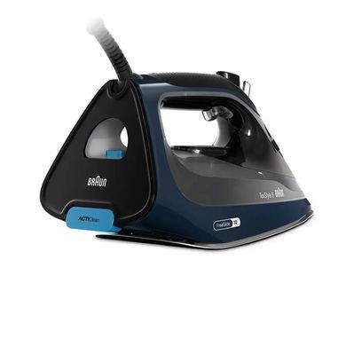 Braun Праска TexStyle 9, 3200Вт, 330мл, паровий удар -260гр, eloxal plus, синій (378704) SI9682DB фото