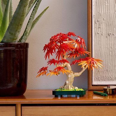 Конструктор LEGO Botanicals Бонсай з японського червоного клена 474 деталі (10348)