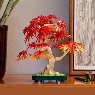 Конструктор LEGO Botanicals Бонсай з японського червоного клена 474 деталі (10348)