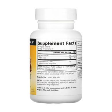 Pomegranate Extract 500mg - 60 tabs Source Naturals