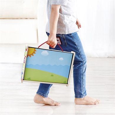 Игровой набор Hape Чемодан с магнитами (E1631) dt_12222 фото