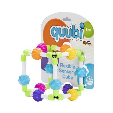 Прорезыватель тактильный Fat Brain Toys Quubi Кубби (F296ML) dt_13683 фото