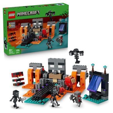 Конструктор LEGO Minecraft Битва за Визер 494 Детали (21590) dt_186514 фото