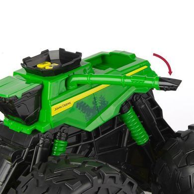 Игрушечный комбайн John Deere Kids Monster Treads 45 см с молотилкой и большими колесами (47329) dt_14113 фото