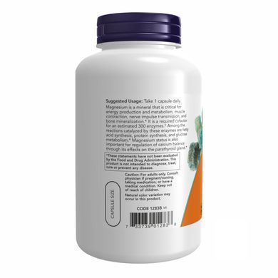 Magnesium 400mg - 180 vcaps