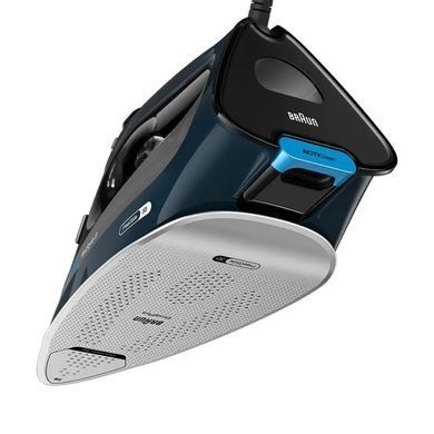 Braun Праска TexStyle 9, 3200Вт, 330мл, паровий удар -260гр, eloxal plus, синій (378704) SI9682DB фото