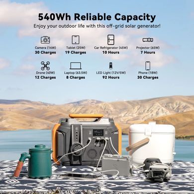 Портативная электростанция A501 FlashFish 500W A501 фото