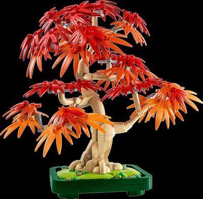Конструктор LEGO Botanicals Бонсай з японського червоного клена 474 деталі (10348)