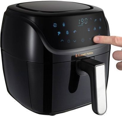 Russell Hobbs Мультипіч SatisFry Air Medium, 1350Вт, чаша-4л, сенсорне керув., алюміній/пластик,чорно-сірий (371130) 27160-56 фото