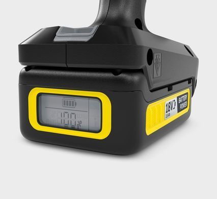 Мінімийка низького тиску Karcher KHB 6 Battery, акумуляторна, 24бар, 200л/год, вага 1.3кг, без АКБ та ЗП 1.328-010.0 фото