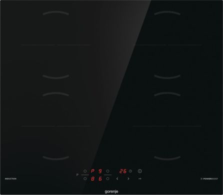 Gorenje Варильна поверхня індукційна, 60см, PowerBoost, TouchControl, чорний (379577) GI6401BSCE фото