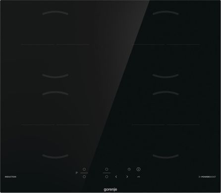 Gorenje Варильна поверхня індукційна, 60см, PowerBoost, TouchControl, чорний (379577) GI6401BSCE фото
