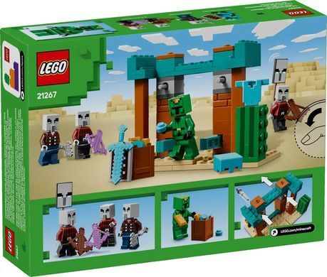 Конструктор LEGO Minecraft Пустельний патруль розбійника (389481)