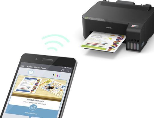 Epson Принтер ink color A4 EcoTank L1250 33_15 ppm USB Wi-Fi 4 inks (367556) C11CJ71404 фото