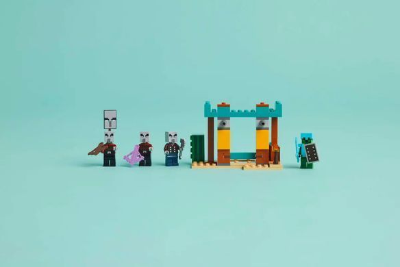 Конструктор LEGO Minecraft Пустельний патруль розбійника (389481)