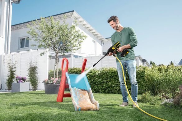 Мінімийка низького тиску Karcher KHB 6 Battery, акумуляторна, 24бар, 200л/год, вага 1.3кг, без АКБ та ЗП 1.328-010.0 фото