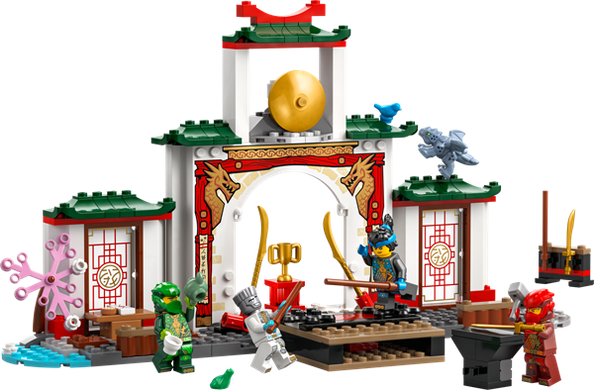Конструктор LEGO NINJAGO Храм ніндзя Спін-джитсу 158 деталей (71831)