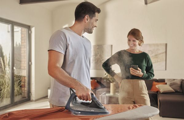 Braun Праска TexStyle 9, 3200Вт, 330мл, паровий удар -260гр, eloxal plus, синій (378704) SI9682DB фото