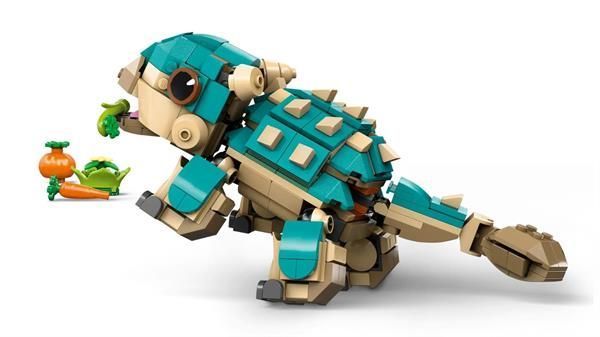 Конструктор LEGO Jurassic World Малыш Бампи Анкилозавр 358 деталей (76962)