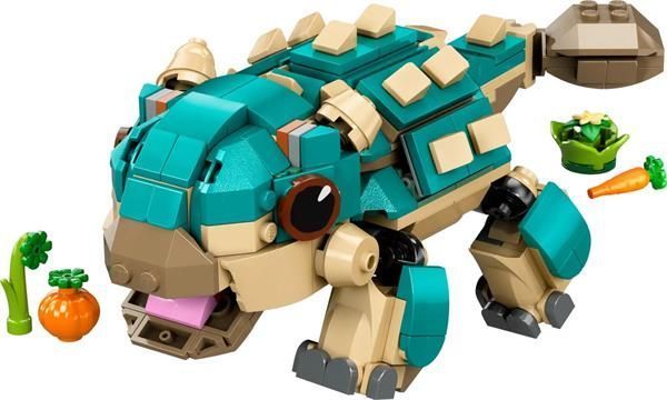 Конструктор LEGO Jurassic World Малыш Бампи Анкилозавр 358 деталей (76962)