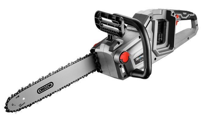 Бесщеточная аккумуляторная бензопила GRAPHITE 36V (арт. 58G043) - 14" шина, без АКБ и зарядного 58G043 фото