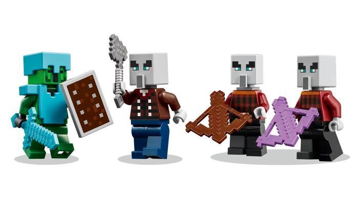 Конструктор LEGO Minecraft Пустельний патруль розбійника (389481)