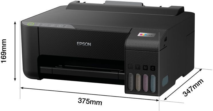 Epson Принтер ink color A4 EcoTank L1250 33_15 ppm USB Wi-Fi 4 inks (367556) C11CJ71404 фото