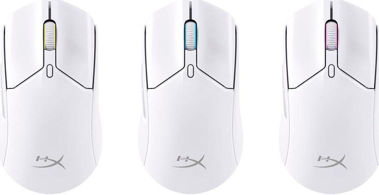 HyperX Мишь Pulsefire Haste 2 WL, White 6N0A9AA фото
