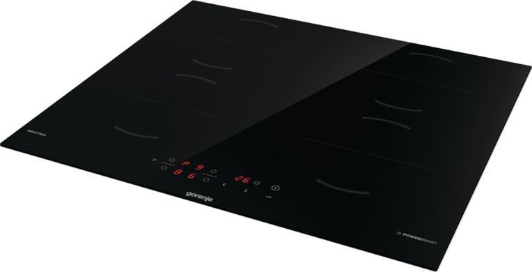 Gorenje Варильна поверхня індукційна, 60см, PowerBoost, TouchControl, чорний (379577) GI6401BSCE фото